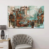 Imaginative World Split Wall Art Set of 5